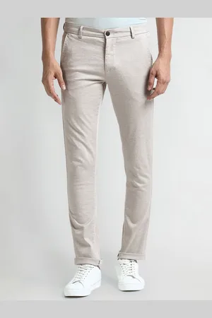 Arrow Men Printed Slim Fit Trousers