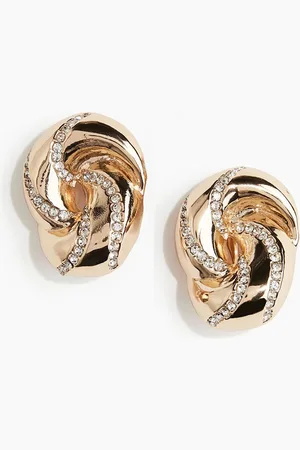 H&M Rhinestone-Embellished Earrings