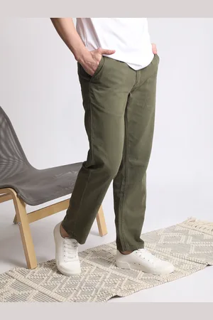 IVOC Men Relaxed Loose Fit Chinos Trousers