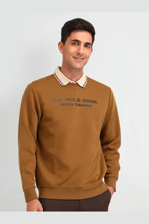 Ralph Lauren Men Brand Logo Printed Cotton Sweatshirt