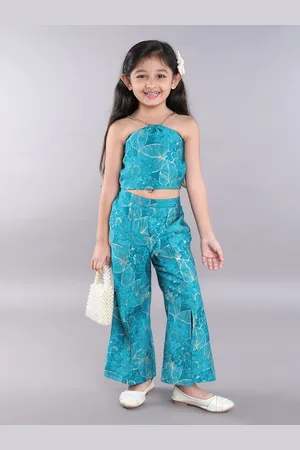 taffykids Girls Printed Top with Trousers