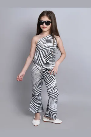 taffykids Girls Printed Top with Trousers
