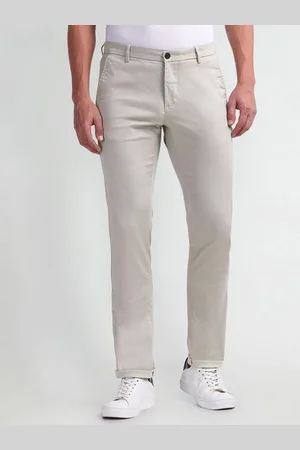Arrow Men Printed Slim Fit Trousers