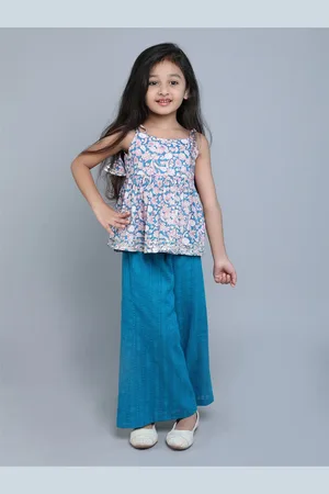 taffykids Girls Printed Top with Trousers