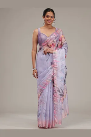 Koskii Floral Tissue Saree
