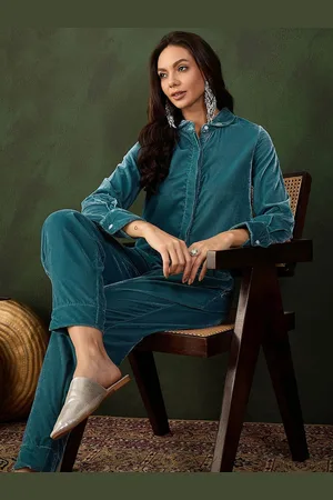 Sangria Shirt With Trouser Co-Ords