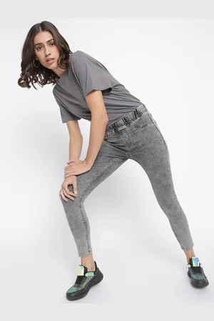 TALES & STORIES Women Cotton Lycra Skinny Fit Jeggings