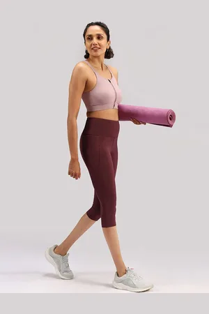 BlissClub Women Cotton Relaxed Fit Capris
