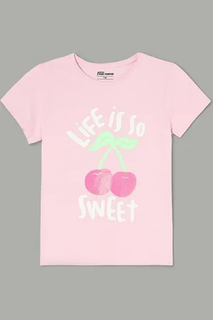 Lifestyle Girls Printed T-shirt