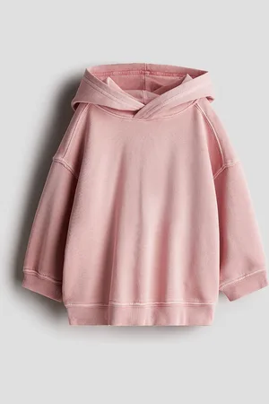 H&M Girls Washed Hooded Sweatshirt