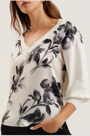 Ted Baker Women Cotton Printed Sweatshirt