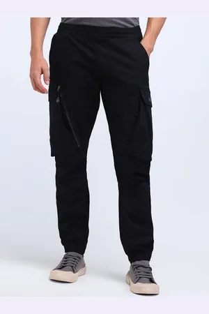Flying Machine Men Mid-Rise Regular Fit Joggers