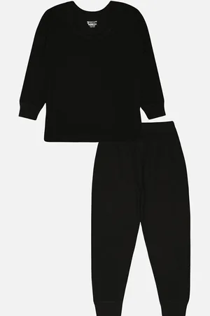 BodyCare Kids Striped Cotton Thermal Set