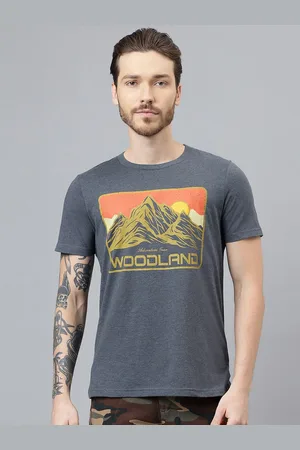 Woodland Graphic Printed Round Neck T-shirt