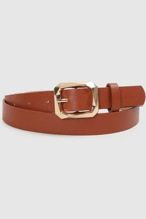 Lifestyle Women PU Casual Slim Belt