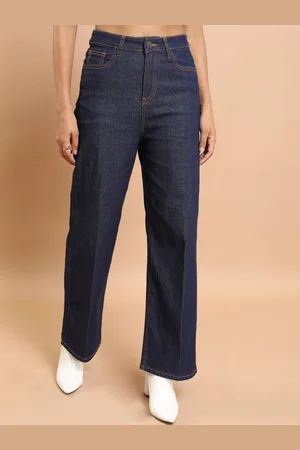 KOTTY Women Straight Fit High-Rise Stretchable Jeans