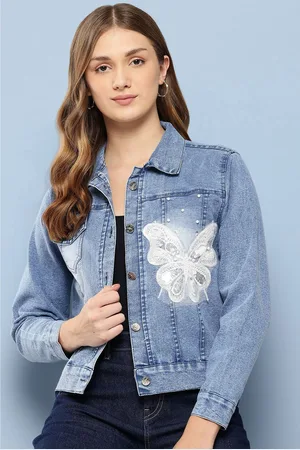 Roadster The Lifestyle Co Self Design Cotton Denim Jacket