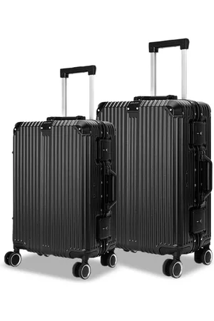 FUR JADEN Set Of 2 Textured Hard-Sided Trolley Bags
