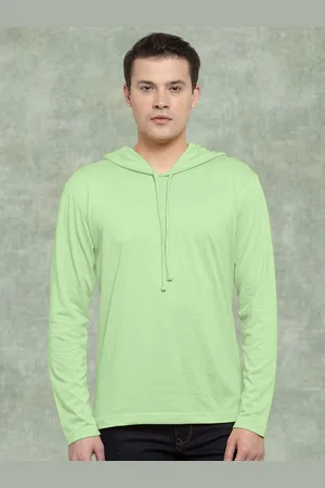 Friskers Men Pista Cotton Solid Hoodie T-shirt
