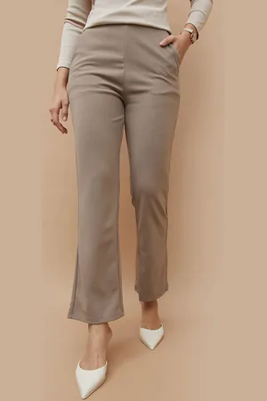 Lifestyle Women Regular Fit Parallel Trousers