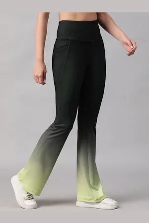 ATHLISIS Flared Quick Dry Ankle Length Tights