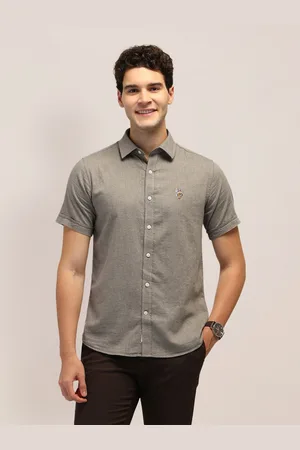 U.S. Polo Assn. Men Classic Tailored Fit Opaque Casual Shirt
