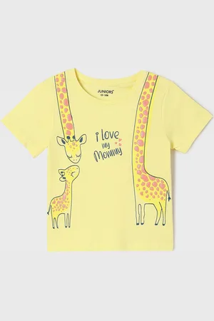 Lifestyle Girls Graphic Printed Round Neck Cotton T-shirt