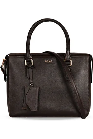 Eske Leather Structured Tote Bag