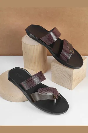 Metro Men Leather Comfort Sandals
