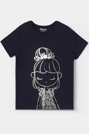 Lifestyle Girls Metallic T Shirt