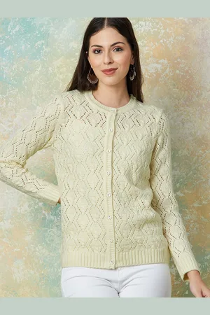 Lifestyle Women Open Knit Cardigan