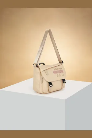 Pantaloons Colourblocked Structured Shoulder Bag with Tasselled