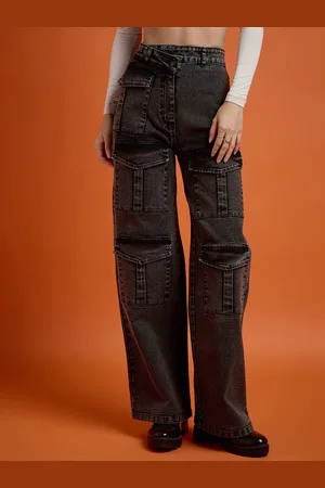 Sassafras Women Comfort Straight Fit Cotton High-Rise Light Fade Jeans