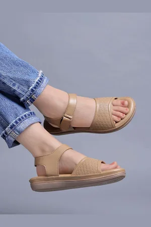 Shoetopia Girls Velcro Comfort Sandals