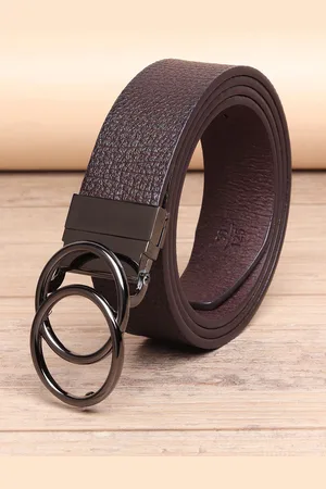Invictus Men Textured Formal Belt
