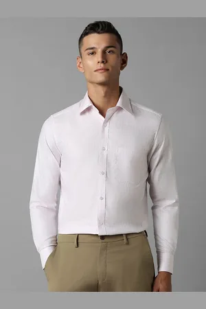 Louis Philippe Men Checked Formal Classic Fit Shirt