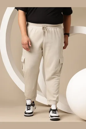 Sztori Men Plus Size Cargo Style Joggers