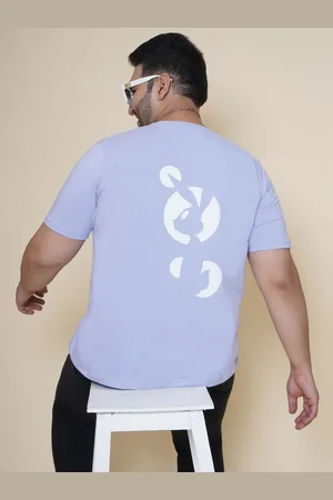 John Pride Men Printed Cut Outs T-shirt