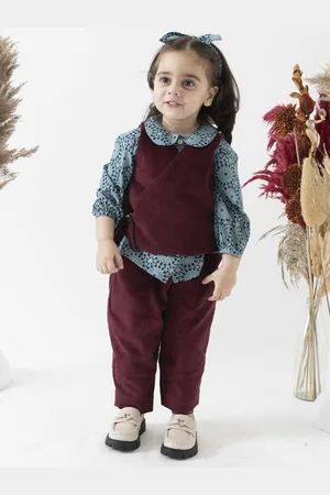 Tiber Taber Girls Shirt with Trousers