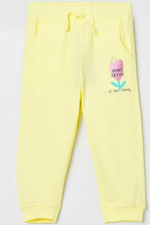 Lifestyle Infant Girls Pure Cotton Joggers