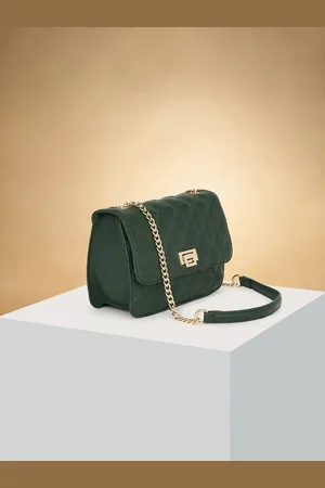 Pantaloons PU Structured Sling Bag with Applique
