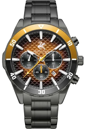 Beverly Hills Polo Club Men Bracelet Style Straps Analogue Multi Function Watch