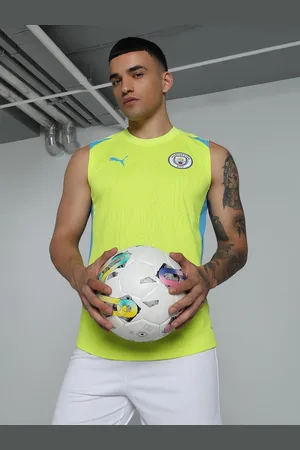 PUMA Men Manchester City Training dryCELL Football Jersey