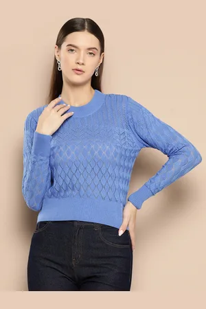 Chemistry Open-Knit Pullover