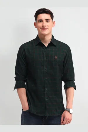 Ralph Lauren Men Smart Slim Fit Opaque Checked Casual Shirt