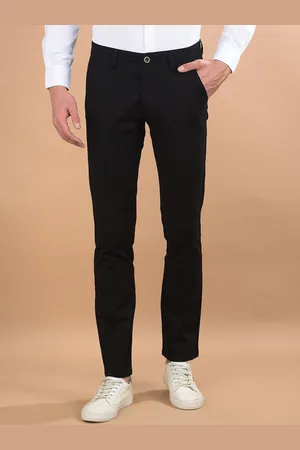 Canary London Men Smart Slim Fit Wrinkle Free Chinos Trousers