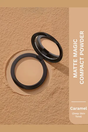 Pilgrim Matte Magic Compact Powder With SPF 25- 7 g- Caramel-25