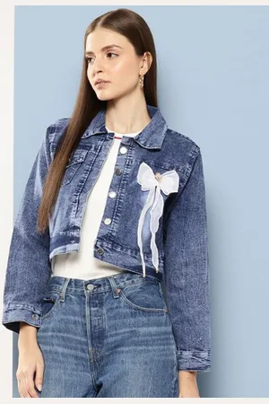 Roadster The Lifestyle Co Self-Design Denim Jacket