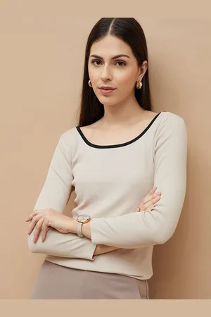 Lifestyle Women Solid Cotton T-shirt