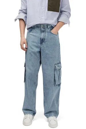 RARE RABBIT Men Comfort Low Distress Heavy Fade Stretchable Jeans